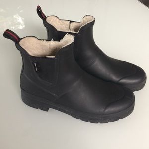 Tretorn rain booties size 38
